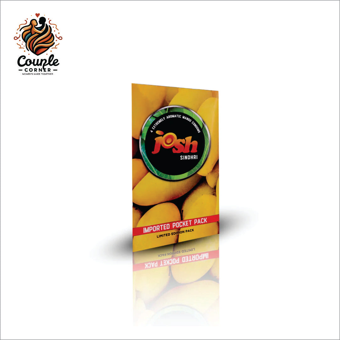 Josh Sindhri Mango Condoms 4 pieces