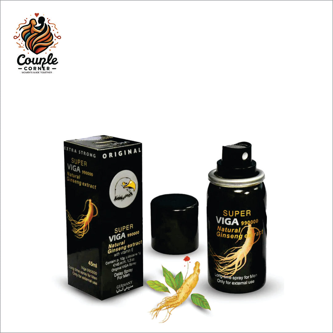 Super Viga 990000 Natural Ginseng Extract Long Time Spray For Men (45 ml)