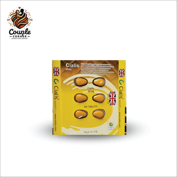 Cialis Yellow 6 Tablets Pack For Men 20 (mg)